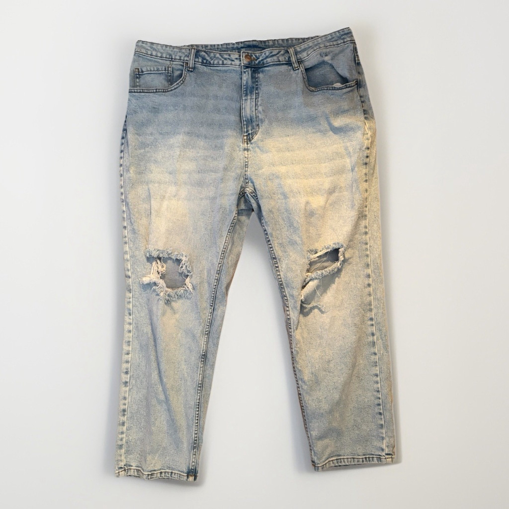 NOBO Distressed Mom Jeans - 20W